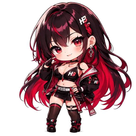 Hentai Bros mascot standing